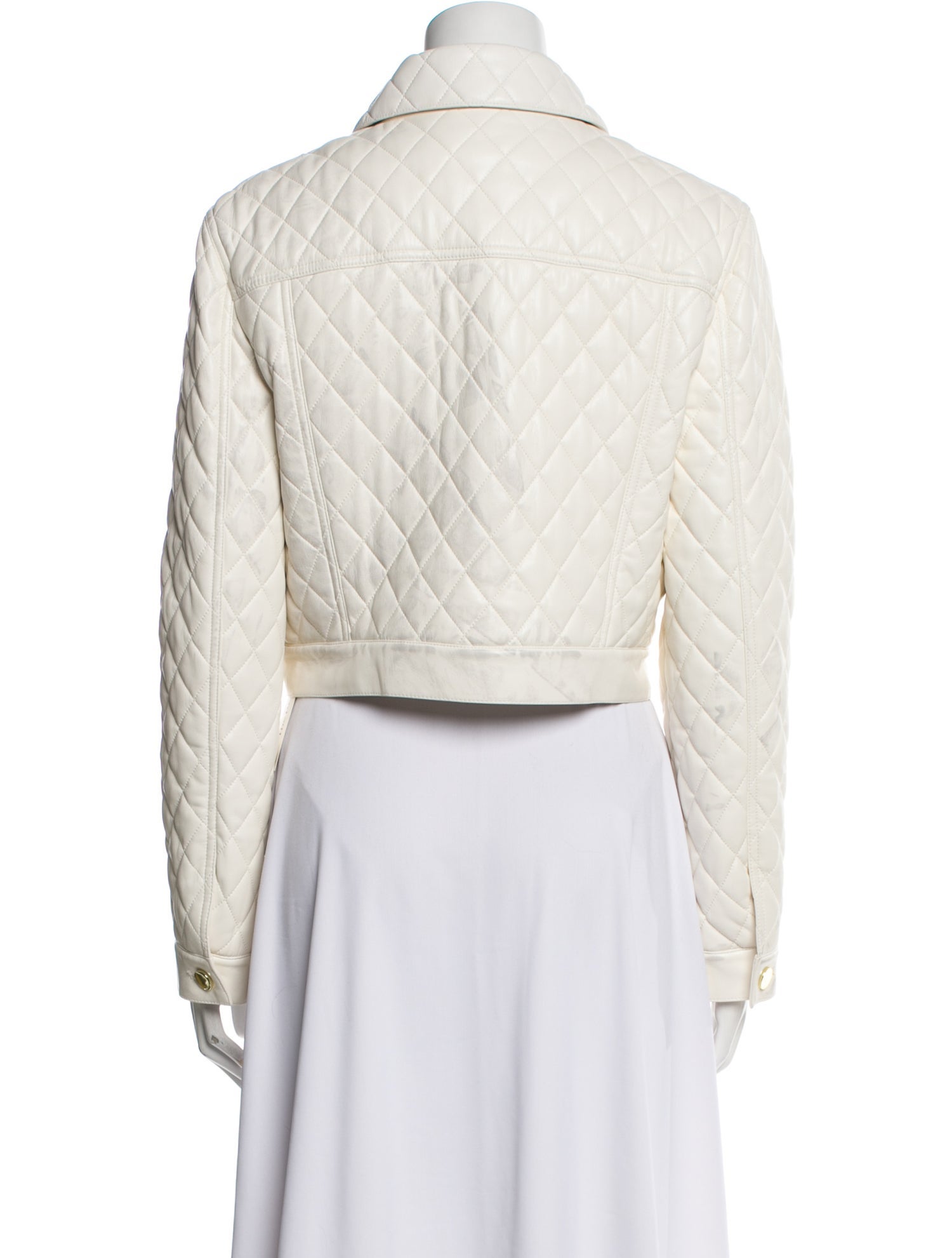 Alice + Olivia Faux Leather Denim Jacket